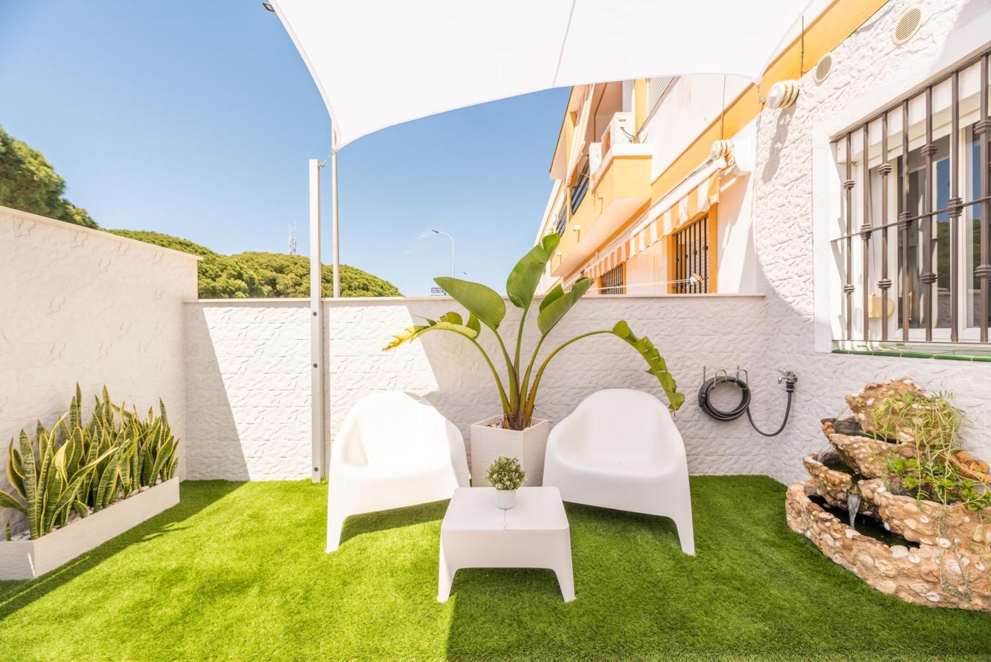 Apartamento Playa La Barrosa Chiclana de la Frontera Eksteriør bilde