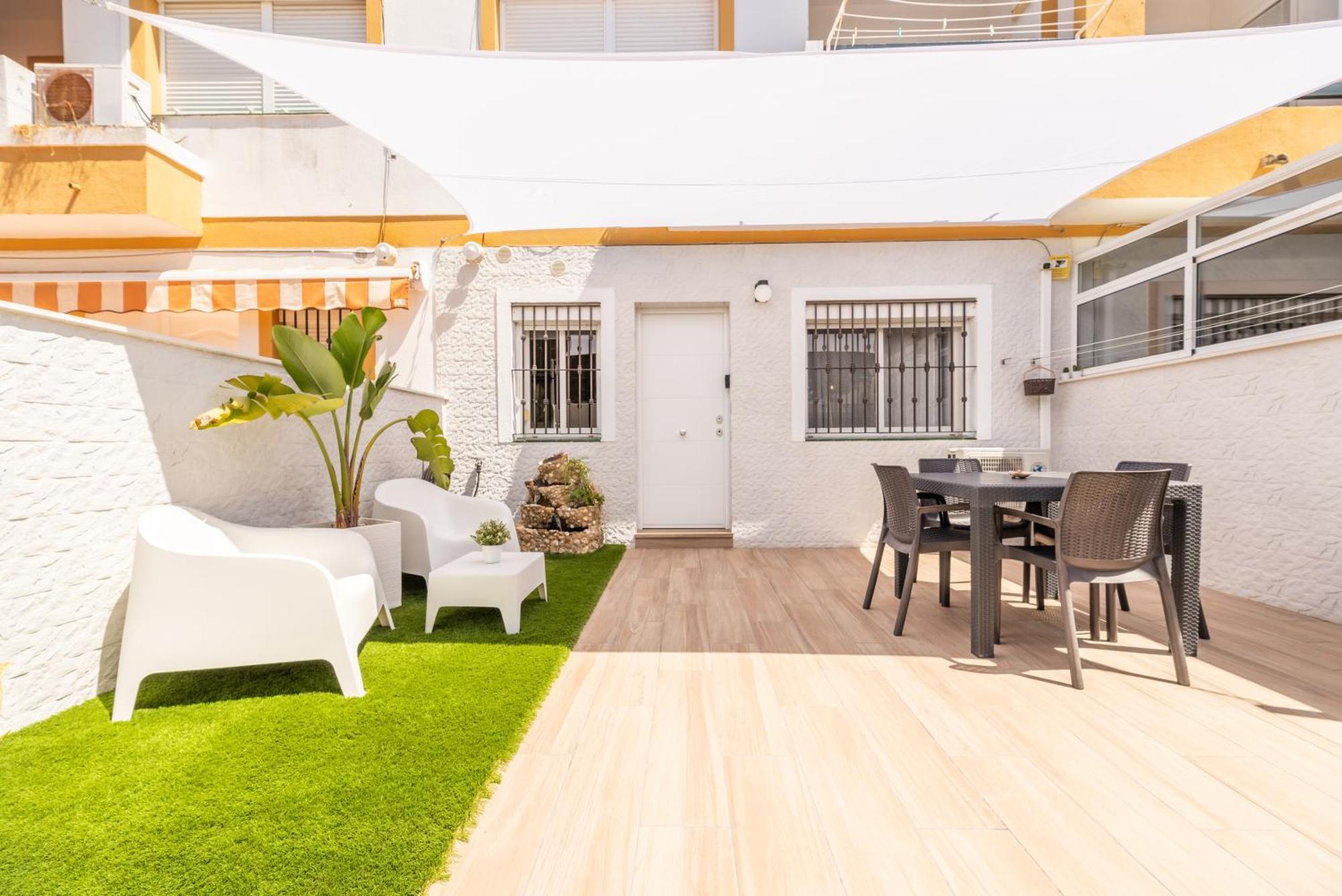 Apartamento Playa La Barrosa Chiclana de la Frontera Eksteriør bilde