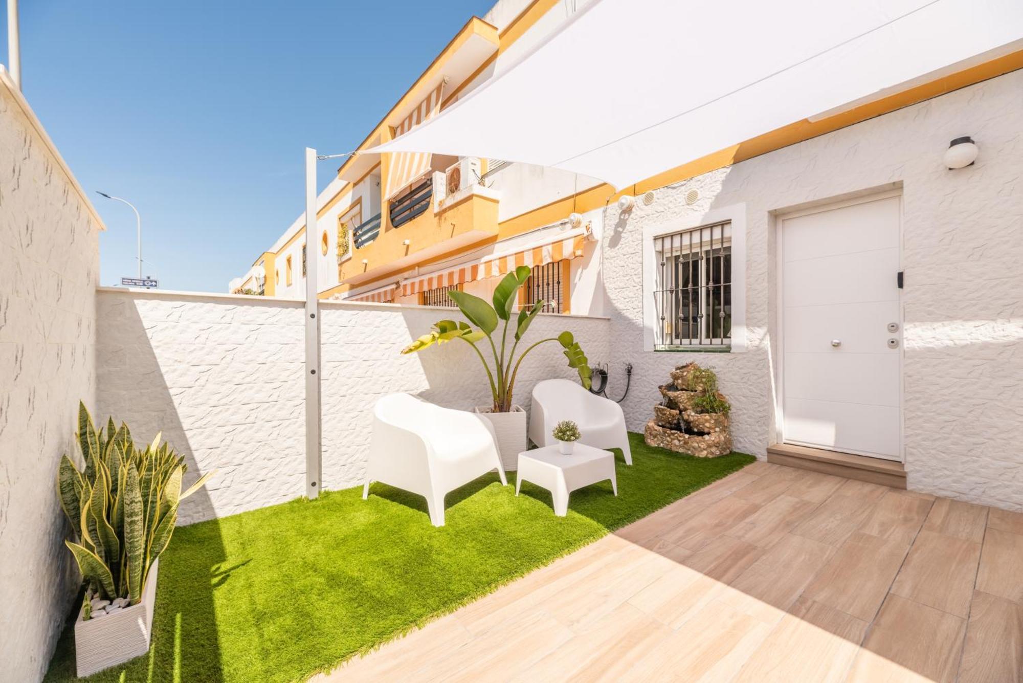 Apartamento Playa La Barrosa Chiclana de la Frontera Eksteriør bilde